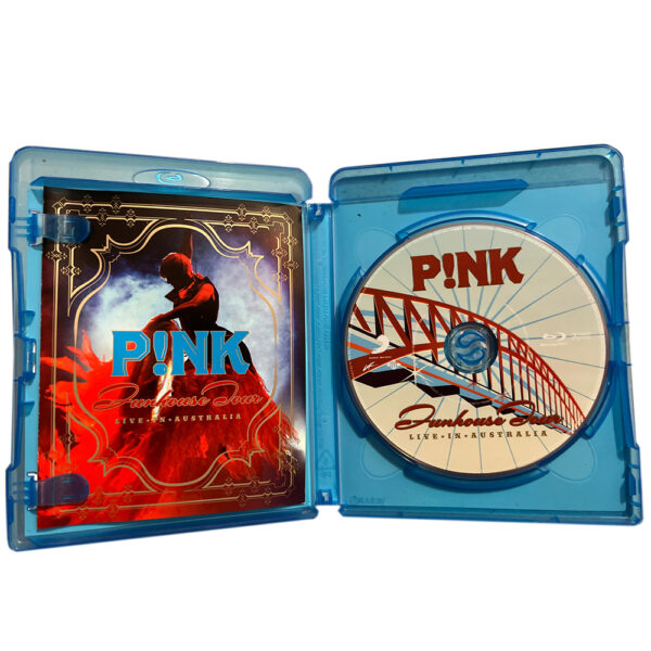 Pink 'Funhouse Tour' Live in Australia Blu-Ray in Excellent Condition (ex-Display Stock) Rated M - Image 2