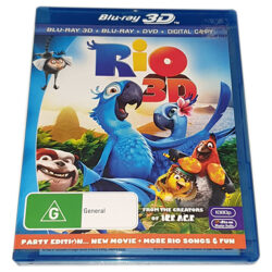 Rio Big W Limited Edition Blu-Ray and DVD 2-Disc 5:1 DTS HD (ex-Display Stock) Rated G
