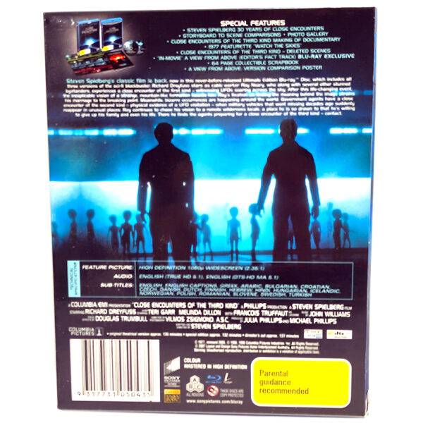 Close Encounters of the Third Kind Blu-Ray All-Region 2-Disc Ultimate Edition with Booklet and Poster (Brand New) Rated PG - Image 2