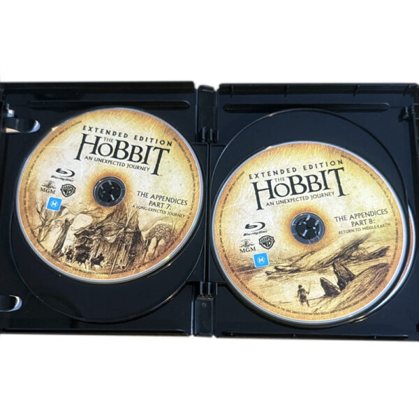The Hobbit: An Unexpected Journey Blu-Ray Ultraviolet DVD All-Region 5-Disc Extended Edition (ex-Display Stock) Rated M - Image 2