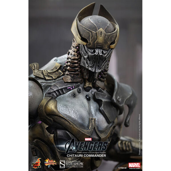 The Avengers Chitauri Commander (12 inch) 1/6th Scale Hot Toys Action Figure (ex-Display Stock) - Image 5