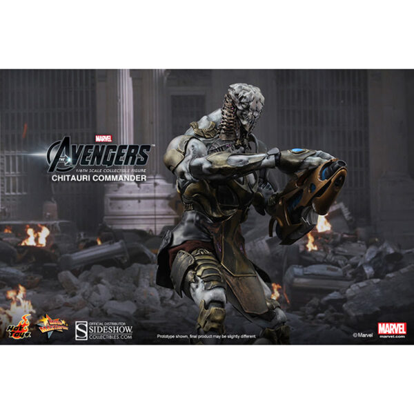 The Avengers Chitauri Commander (12 inch) 1/6th Scale Hot Toys Action Figure (ex-Display Stock) - Image 3