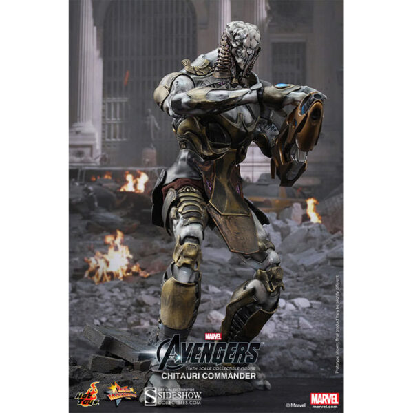 The Avengers Chitauri Commander (12 inch) 1/6th Scale Hot Toys Action Figure (ex-Display Stock) - Image 2