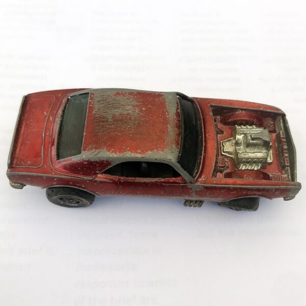 Hot Wheels 1970 Heavy Chevy Spoilers Series (Spectraflame Red) Made in Hong Kong by Mattel (Fair Condition) 1:64 Scale (Rare) - Image 6