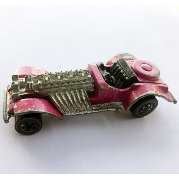 Hot Wheels 1973 Sweet 16 Mainline Series (Fluorescent Pink) Made in Hong Kong by Mattel (Fair Condition) 1:64 Scale (Rare) - Image 2