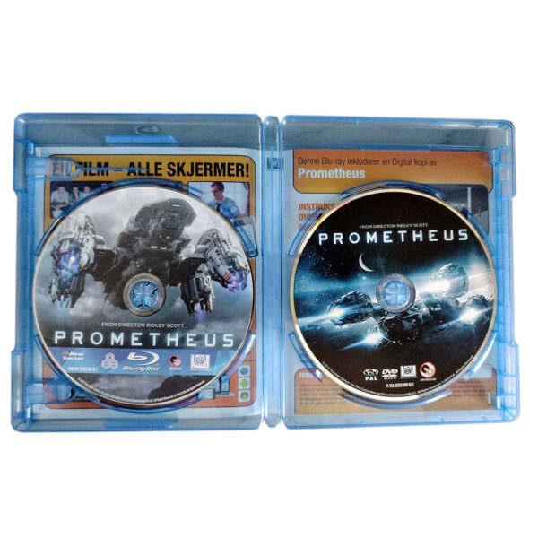 Prometheus Triple Play Blu-Ray DVD All-Region 5:1 DTS HD Edition (Brand New) Rated M - Image 2