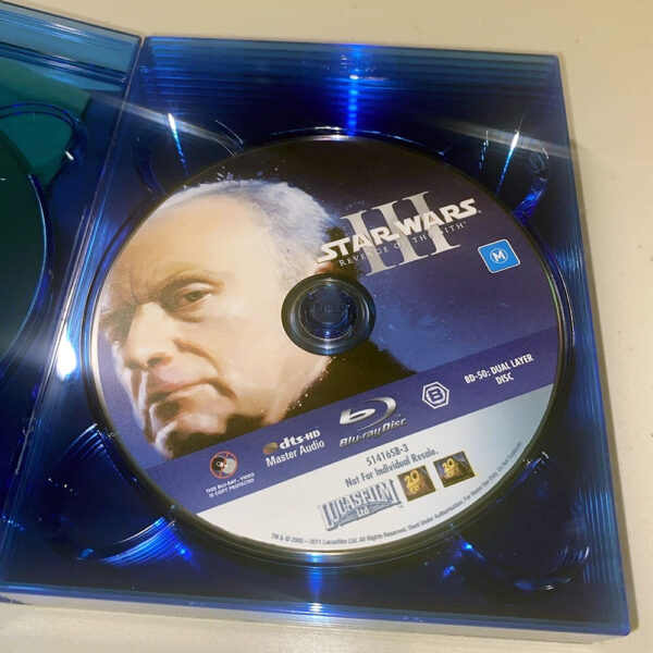 Star Wars: The Complete Saga Blu-Ray 9-Disc Special Edition (ex-Display Stock) Rated M - Image 4