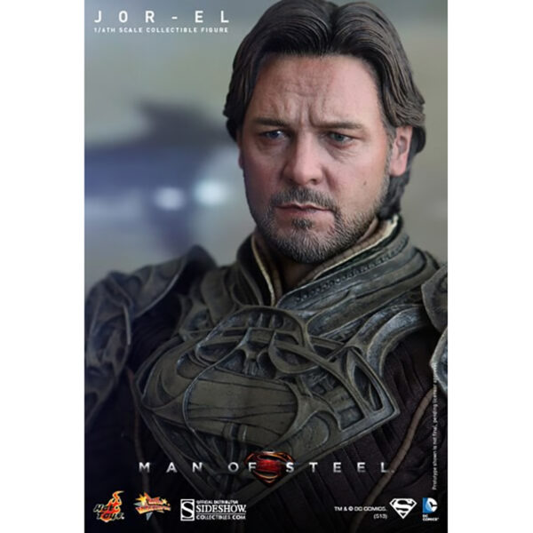 Superman: Man of Steel Jor-El (12 inch) 1/6th Scale Hot Toys Action Figure (ex-Display Stock) - Image 8