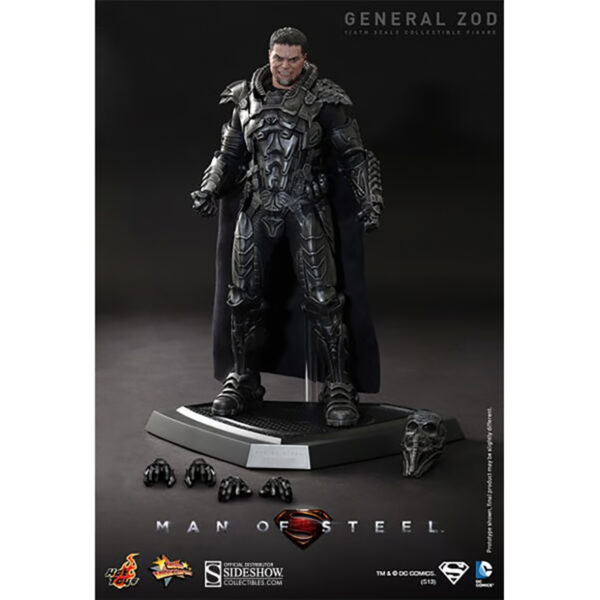Superman: Man of Steel General Zod (12 inch) 1/6th Scale Hot Toys Action Figure (ex-Display Stock) - Image 3