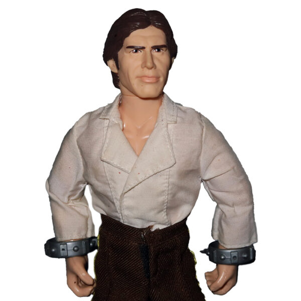 Star Wars Han Solo as Prisoner (with Binders and Blaster) Fully Poseable 12" (30cm) 1:6 Scale Figure 1998 Kenner (ex-Display Stock) - Image 2