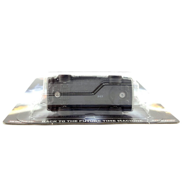 Hot Wheels Premium Back to The Future Time DeLorean Machine Mattel Real Riders Brand New in Original Blister Package - Image 3
