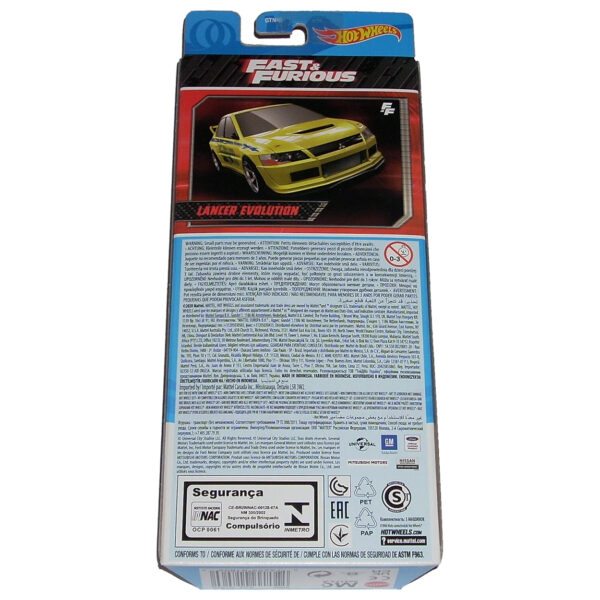 Hot Wheels Fast and Furious 2021 Car 5-Pack (featuring Dom's '61 Impala) Mattel 1:64 Scale Brand New in Original Packaging - Image 2