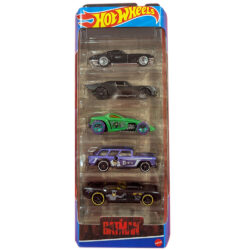 Hot Wheels The Batman (movie) 2021 Car 5-Pack (featuring the Batmobile) Mattel 1:64 Scale Brand New in Original Packaging