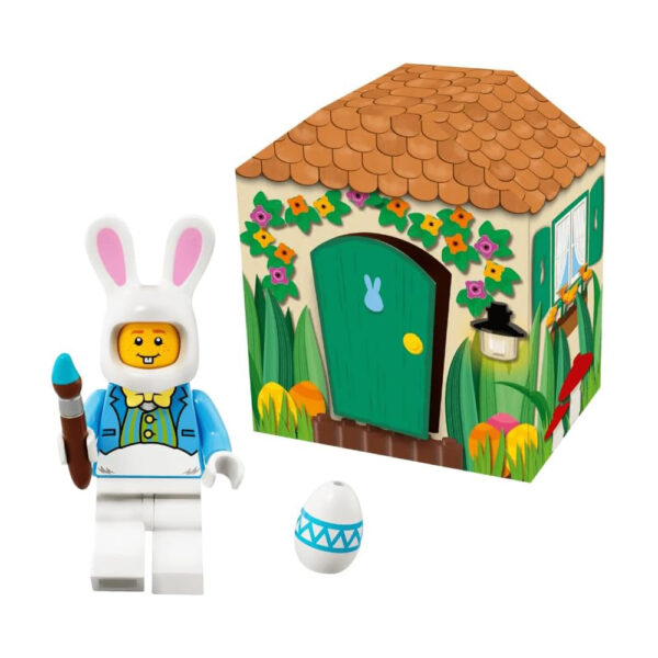 LEGO 5005249 Easter Bunny Hut (6 pieces) Iconic Easter Minifigure 2018 Brand New - Image 5