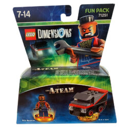 LEGO 71251 Dimensions The A-Team B.A. Baracus (Mr T) and Van Fun Pack (73 pieces) 2016 Brand New