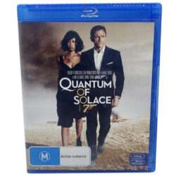 Quantum of Solace (starring Daniel Craig as James Bond) Blu-Ray Disc 5:1 DTS HD Edition (ex-Display Stock) Rated M