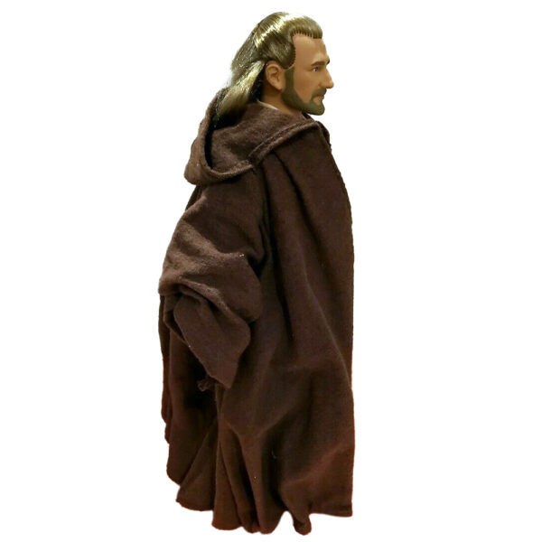 Star Wars: Episode 1 Qui-Gon Jinn (Liam Neeson) Fully Poseable 12" The Phantom Menace (30cm) 1:6 Scale Figure 1998 Kenner (ex-Display Stock) - Image 3
