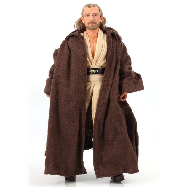Star Wars: Episode 1 Qui-Gon Jinn (Liam Neeson) Fully Poseable 12" The Phantom Menace (30cm) 1:6 Scale Figure 1998 Kenner (ex-Display Stock)