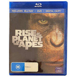 Rise Of The Planet Of The Apes (starring James Franco) 2-Disc Blu-Ray and DVD 5:1 DTS HD (ex-Display Stock) Rated M