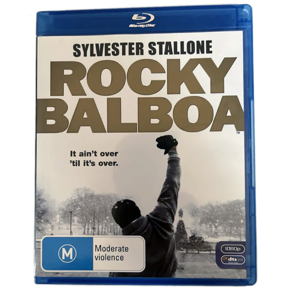 Rocky Balboa (starring Sylvester Stallone) Blu-Ray 5:1 DTS HD Edition (Brand New) Rated M