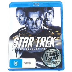 Star Trek (2009) 3-Disc Blu-Ray 5:1 DTS HD Edition (Brand New) Rated M