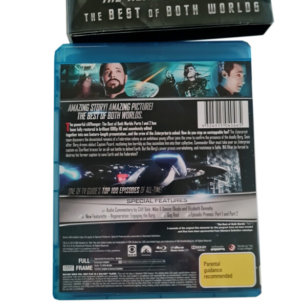 Star Trek: The Next Generation (The Best of Both Worlds) Blu-Ray 7:1 DTS HD Edition (Brand New) Rated PG - Image 4