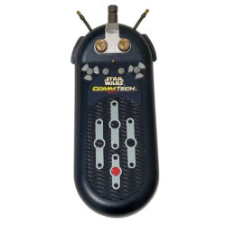 Star Wars Episode I: The Phantom Menace Comm Tech Chip Reader with 5 Comm Chips and Original Blister Card 1998 Hasbro (ex-Display Stock)