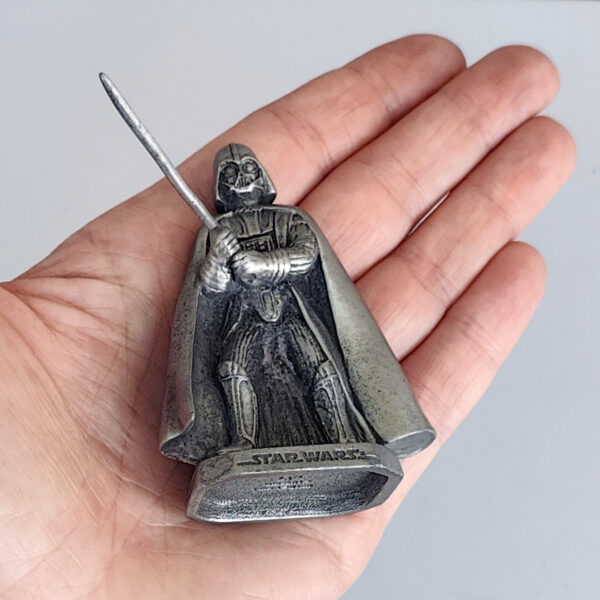 Star Wars Darth Vader 7.5cm Rawcliffe Fine Pewter Figurine 1994 (ex-Display Stock) - Image 3