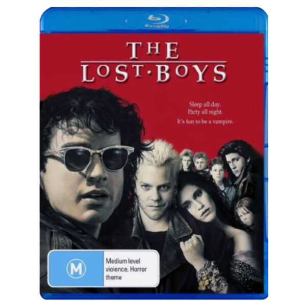 The Lost Boys (starring Kiefer Sutherland) Blu-Ray 5:1 DTS HD Edition (Brand New) Rated M