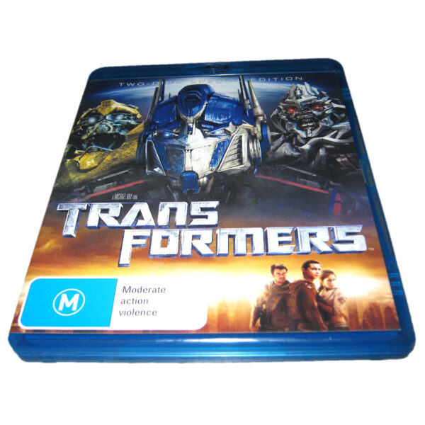 Transformers Two-Disc Special Edition Blu-Ray 5:1 DTS HD (ex-Display Stock) Rated M