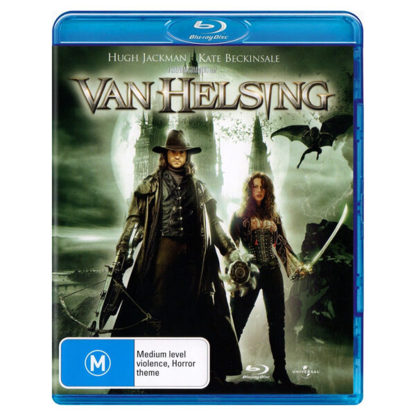 Van Helsing (starring Hugh Jackman) Blu-Ray Disc 5:1 DTS HD Edition (ex-Display Stock) Rated M