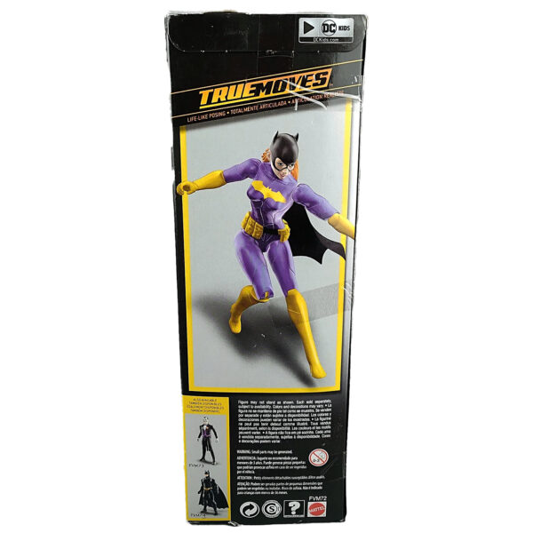 Batgirl True Moves (Batman Mission) 30cm (12") 9-Point Articulation DC Kids Action Figure 2018 Mattel (New in Box) - Image 2