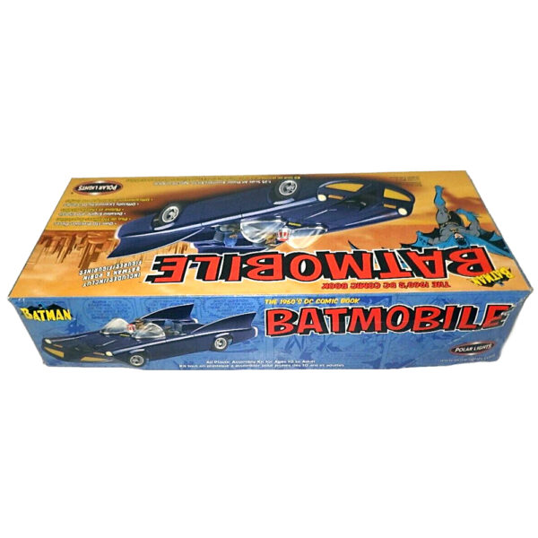 Batman The 1960s DC Comic Book Batmobile 1:25 Scale Polar Lights Plastic Model Kit (New in Wrapper) Skill Level 2 - Image 5