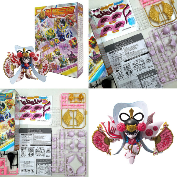 Assorted SD Gundam Three Kingdoms BB Brave Battle Warriors Imported Plastic Model Kits (Brand New) - Image 2