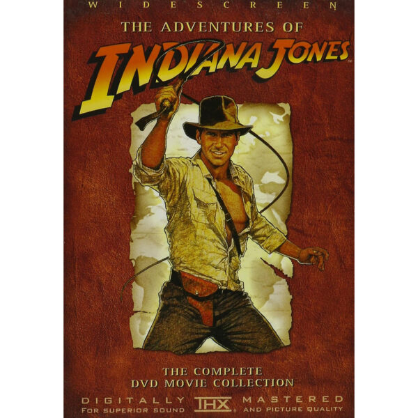 The Adventures of Indiana Jones: The Complete DVD Movie Collection THX Widescreen Edition (Brand New in Wrapper) Rated M