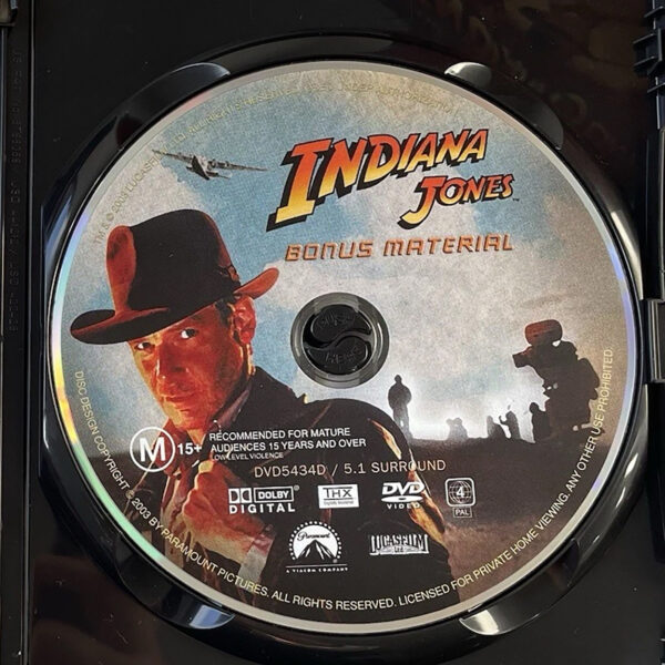 The Adventures of Indiana Jones: The Complete DVD Movie Collection THX Widescreen Edition (Brand New in Wrapper) Rated M - Image 5