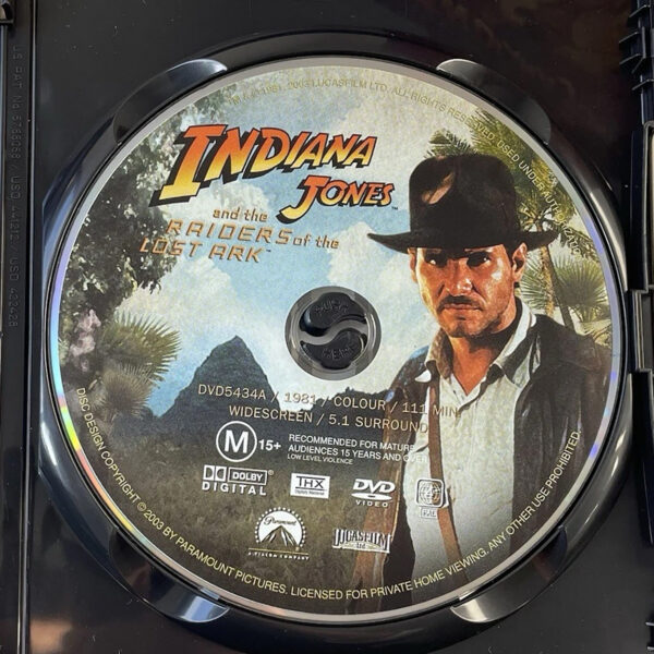The Adventures of Indiana Jones: The Complete DVD Movie Collection THX Widescreen Edition (Brand New in Wrapper) Rated M - Image 3
