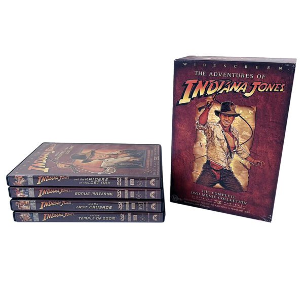 The Adventures of Indiana Jones: The Complete DVD Movie Collection THX Widescreen Edition (Brand New in Wrapper) Rated M - Image 2