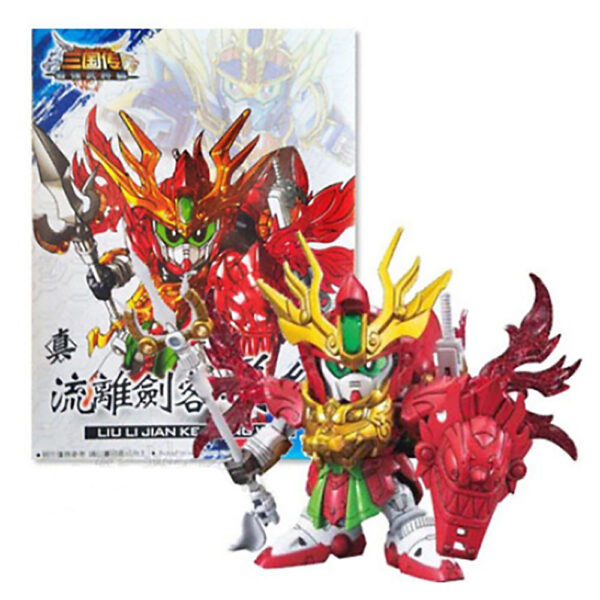 Bandai Spirits (reproduction) SD Sangokuden Kyoui Gundam F91 Imported Plastic Model Kit (Brand New) - Image 2