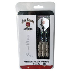 Jim Beam Authentic Brass Tip 22g Darts 3-Pack (Brand New)