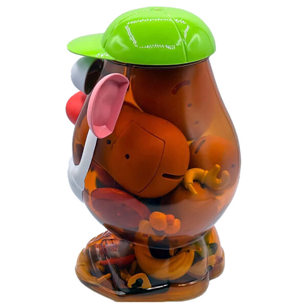 Mr. Potato Head 13" (33cm) Super Spud Large Container with 50+ Random Pieces Hasbro Playskool 2002 (ex-Display Stock) - Image 3
