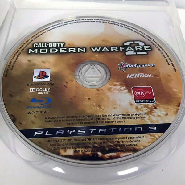 PS3 Call of Duty: Modern Warfare 2 PlayStation 3 Blu-ray Disc Activision 2009 - Image 3