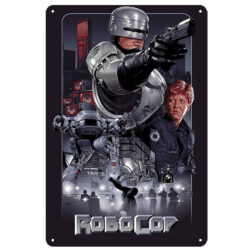 RoboCop 1987 Movie Classic 20cm x 30cm Tin Sign (Brand New in Wrapper)