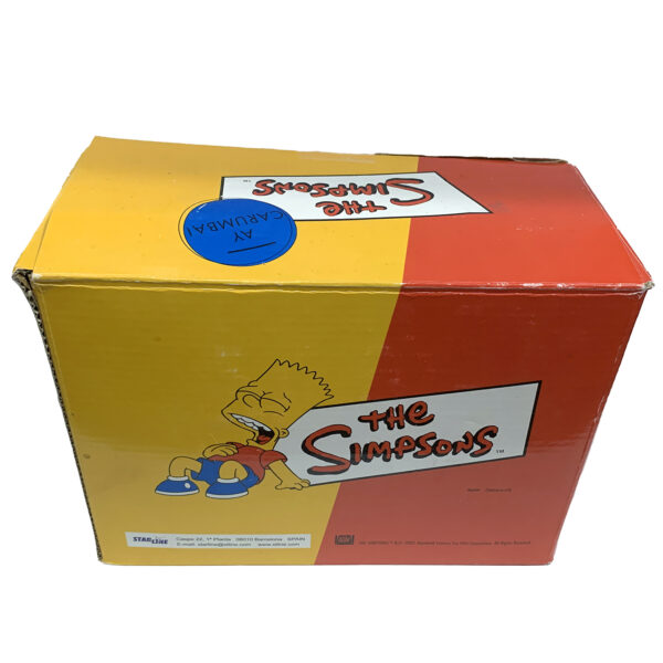 The Simpsons Bath Box Set featuring Soap Dispenser, Toothbrush Holder, and Soap Dish 2002 Star Line (New in Box) - Image 2