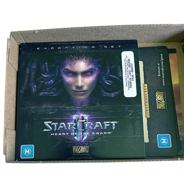 StarCraft 2: Heart of the Storm (Expansion Set) PC Windows and Apple MAC (Intel) DVD with Manual (in Collector Box) 2013 Blizzard - Image 2