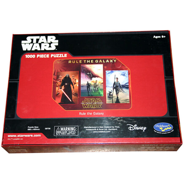 Holdson Disney Star Wars: The Force Awakens Rule The Galaxy 1000 Piece Puzzle (Brand New and Factory Sealed) - Image 3