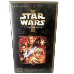 Star Wars Episode 1: The Phantom Menace VHS Digitally Remastered THX (Rated PG)