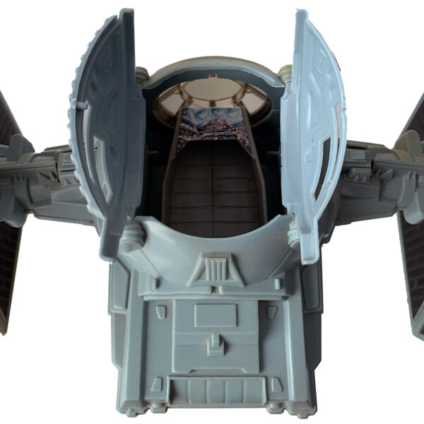 Star Wars The Power of the Force Tie Fighter (with Ejecting Solar Panel Wings) 1995 Kenner (ex-Display Stock) - Image 3