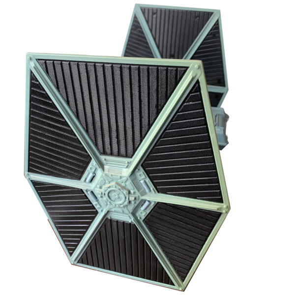 Star Wars The Power of the Force Tie Fighter (with Ejecting Solar Panel Wings) 1995 Kenner (ex-Display Stock) - Image 5