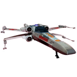 Star Wars The Power of the Force X-Wing Fighter (Distressed Version) with Attack Wings 1997 Hasbro (non-SFX) Rare